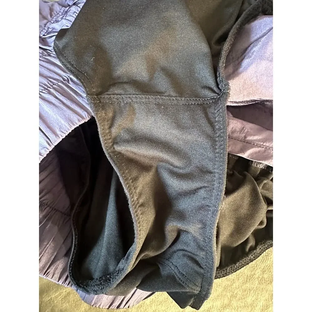 ✨2/$20 FP Movement Free People The Way Home Short Smocked Purple Shorts XS Run